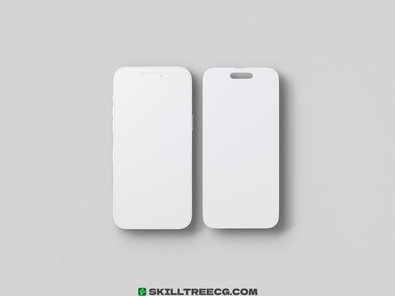 图片[4]-Clay Smartphone Screen Mockup Set（299509）-技能树